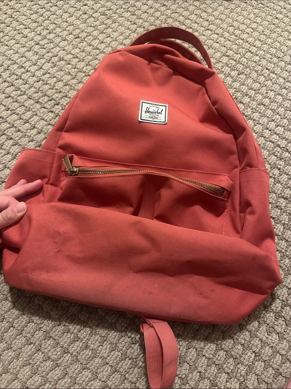 Herschel Supply Company Coral Pink Mini Backpack